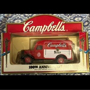 NEW Campbell's Soup 100th Anniversary Collectible Die Cast Delivery Truck